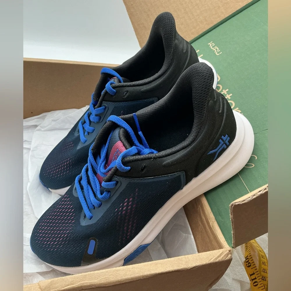KURU ATOM Fusion Women's‎ Athletic Shoe in Black and Blue size 11